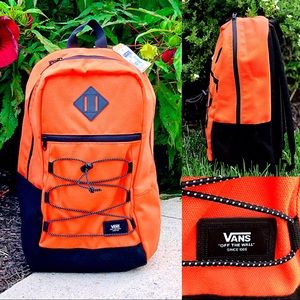 orange vans backpack